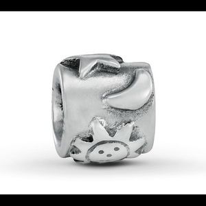 Pandora Sun, Moon and Stars Charm - DISCONTINUED